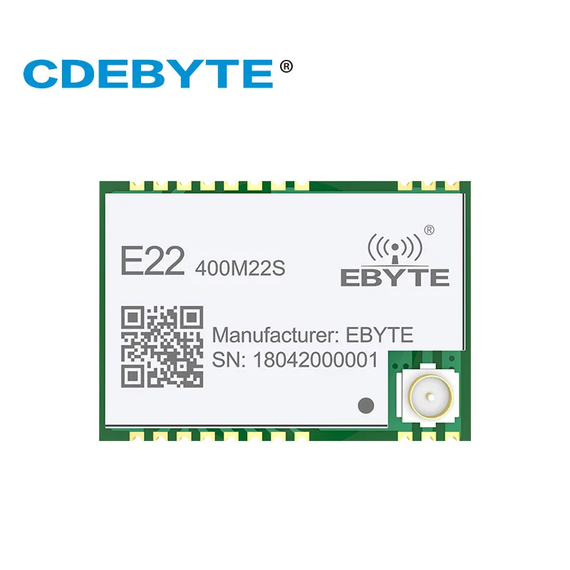 Передатчик и приемник SX1268 433 МГц антенна отверстия IPX с печатью 22dBm IoT SPI uhf RF