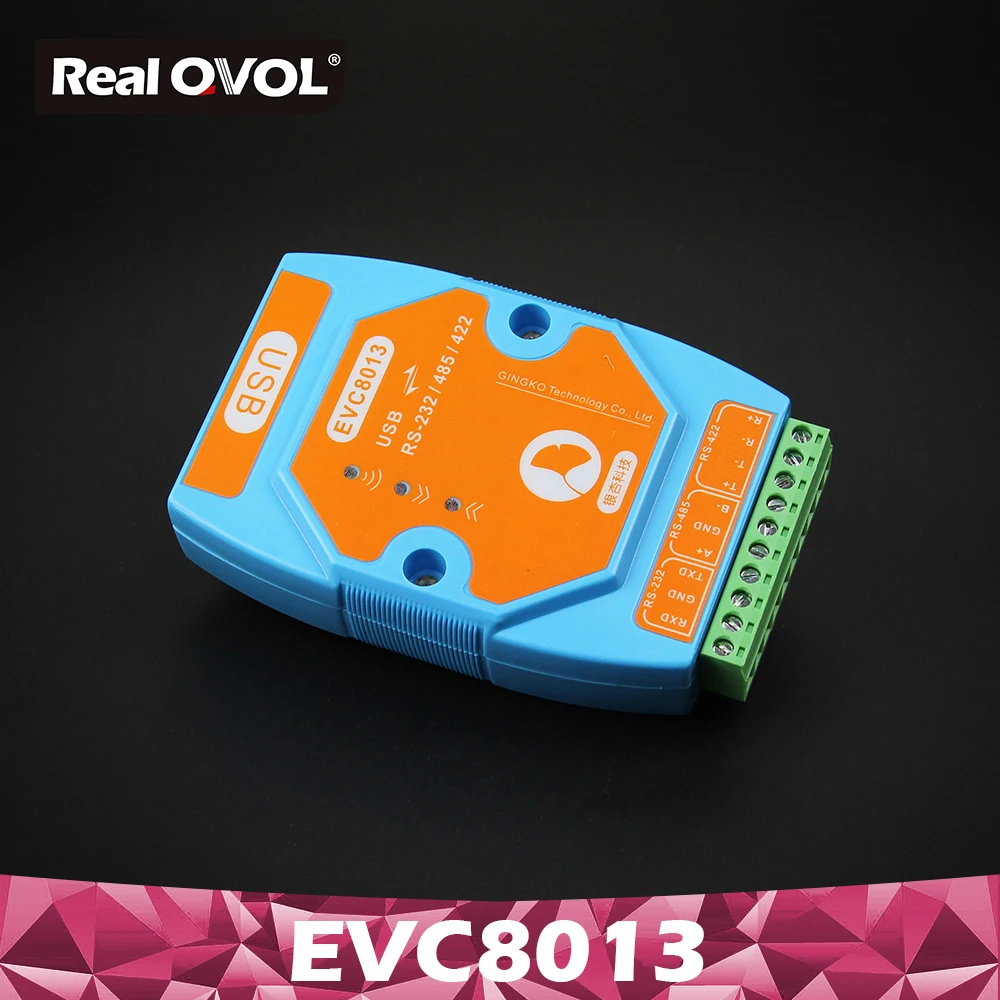 

EVC8013 magnetic coupling isolated converter / USB to RS485 / USB to RS232 / RS422 / 3-in-1 lightning isolated converter module