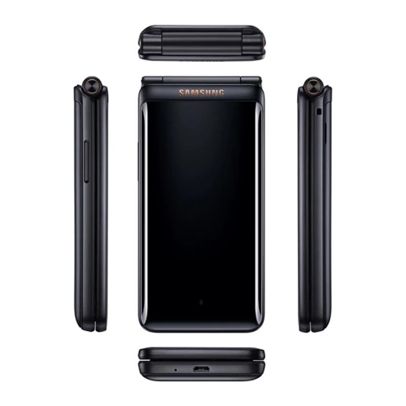 Открыл samsung Galaxy папка 2 G1650 2G RAM 16 ГБ Встроенная память оригинальный 4 ядра 8.0MP Dual sim