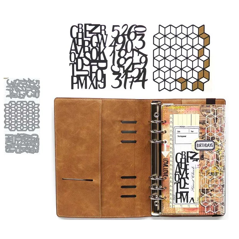 

Metal Cutting Dies Planner patterns Stencils Flower For DIY Scrapbooking Album Paper Card Decorative Craft Embossing