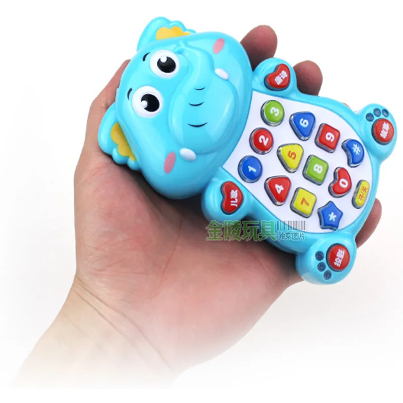 Игрушечные телефоны детские игрушки с животными телефон Английский Обучение мобильный телефон ребенок мобильный раннего обучения игрушка электронный телефон