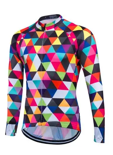 Дешевая Зимняя Теплая Флисовая велосипедная Джерси, спортивная одежда Ropa Ciclismo Invierno MTB с длинным рукавом, велосипедная одежда и штаны - Цвет: Красный