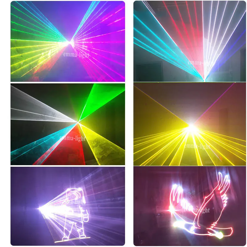 Уличный лазерный программируемый dmx 6 Вт rgb 6000 мВт луч Анимация сценический