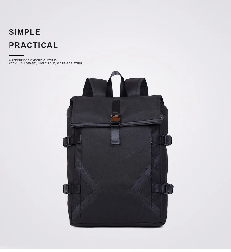 Reflective Roll-Top Backpack 4