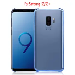 Для samsung S9 S 9 плюс задняя крышка 360 Броня Симпатичные ясно противоударный прозрачные Роскошные, жесткие, ПК Защитные