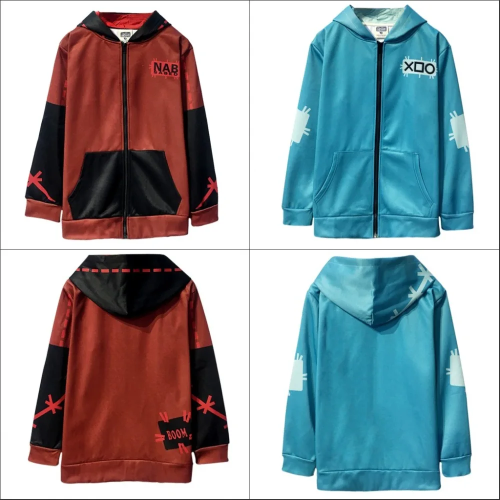 

Anime Game Identity V Emma Woods Gardener Naib Subedar Mercenary Cosplay Hoodie Spring&Autumn Sweatshirts Jacket Men Women Coat