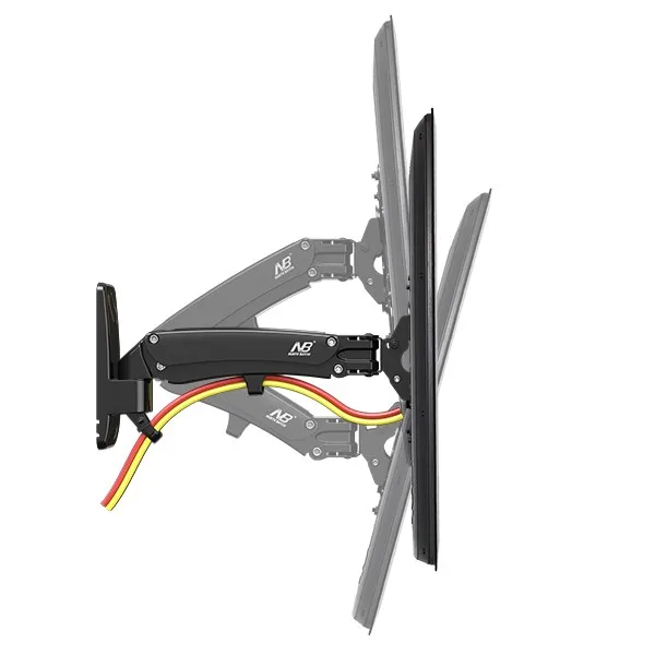 Светодиодный ЖК-телевизор настенное крепление NB F400 газовая стойка 5"-60" светодиодный ЖК-телевизор настенное крепление полный держатель монитора движения нагрузка на руку: 22-55lbs(15-23kgs