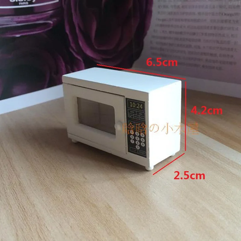 1:12 modello di casa casa di bambola diy cabina mini accessori modello  mobili Bianchi a microonde cucina essenziale|doll house|doll house diyhouse  doll - AliExpress