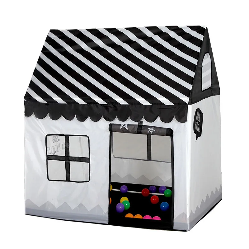  mylb new baby toys Tents Kids Play Tent black white tent Indoor/Outdoor Kids House Play Ball Pit Po