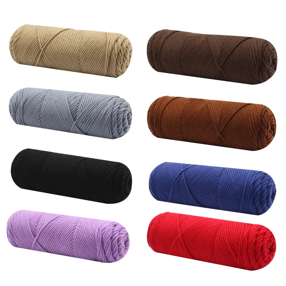 

100g Thick Hand Knitting Home Arts Cotton Yarn Thread