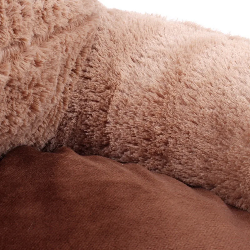 Медведь лапа флис зима Теплый Щенок мягкий коврик кровать-гнездо моющийся Маленький коврик для домашнего животного кошки подушки питомников