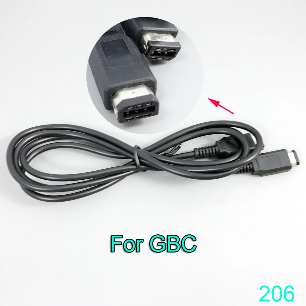 Jogador para Gba Cabo de Ligação para Nintendo Chenghaoran Preto 2 Gbasp Gameboy Advance sp Gbc 50 Pçs 1.2 m - Image 2