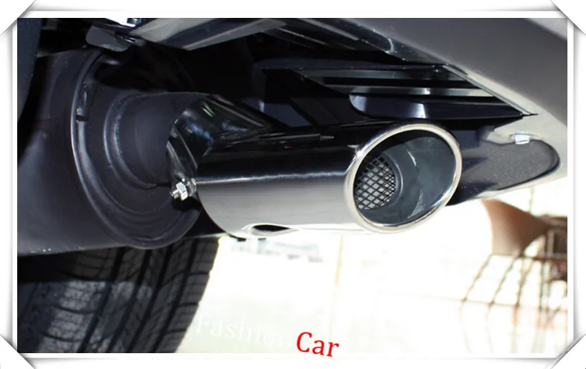1 шт. аксессуары для автомобиля Toyota Harrier XU60 2013 2016 стальные серебристые задние