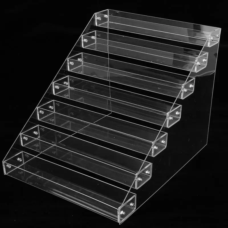 

6 Types Durable Nail Polish Clear Transparent Makeup Display Stand Rack Organizer Holder Manicure Cosmetic Organizer Storage