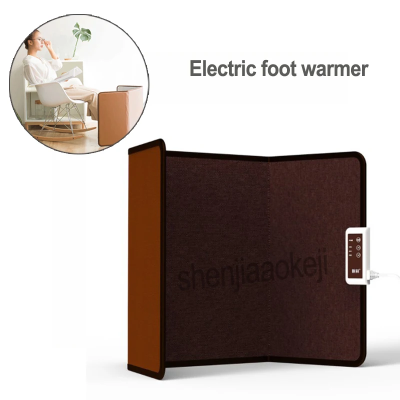 1 шт. теплый коврик для ног скорость горячий складной термостат маленькая электрическая грелка для ног сокровище офис дома 220 В 180 Вт