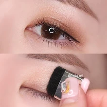 

WODWOD Duo Color Easy Makeup Eyeshadow Palette Shimmer Matte High Pigment Sunset Eyeshadow Make Up Smoky Gold Brown Eyeshadow