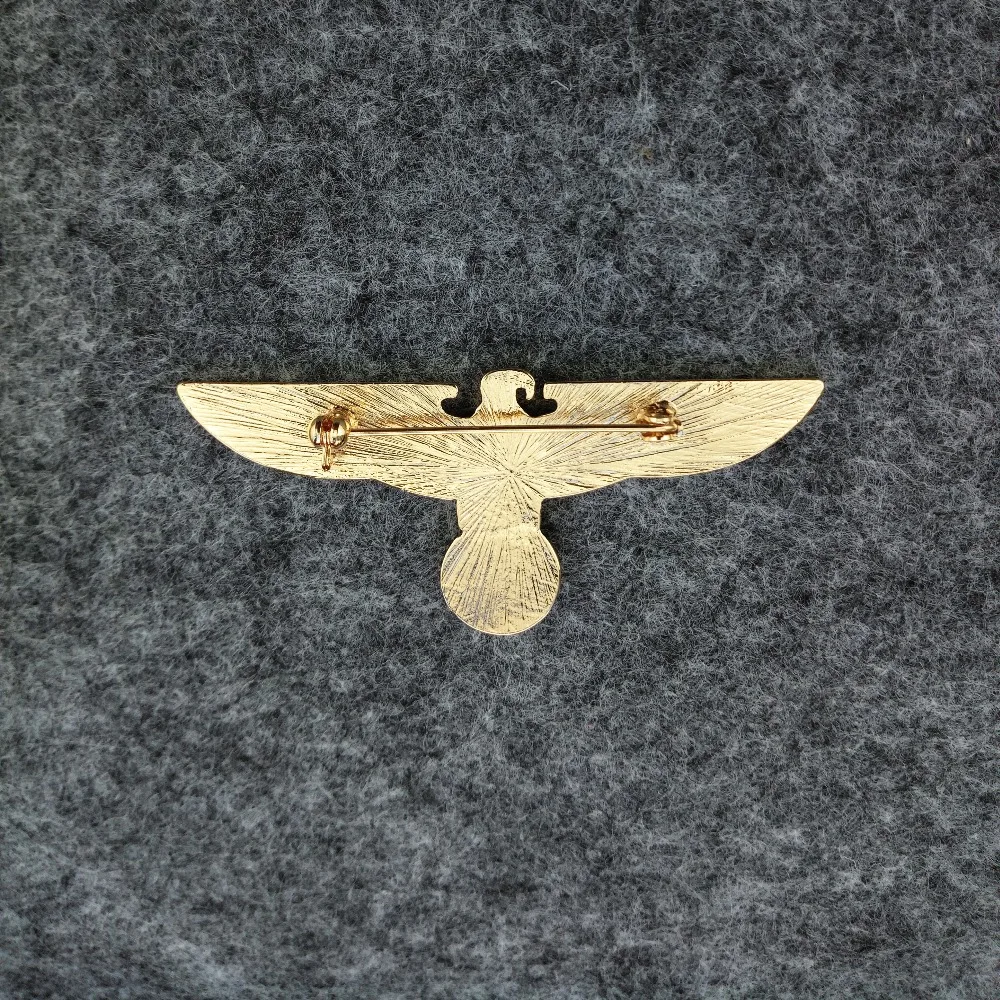 Ermany World War II Golden Eagle Military Brooches Pin Badge Souvenir Medal UKBJ 