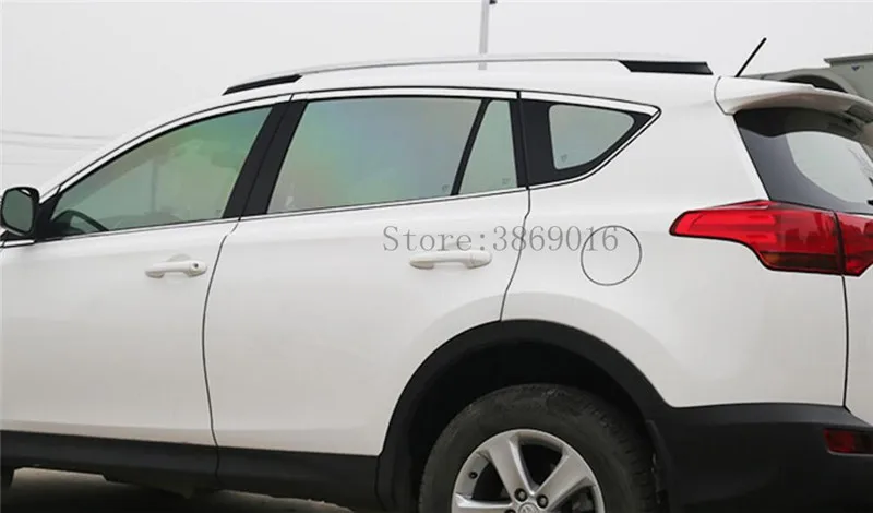 Подходит для TOYOTA RAV 4 верх подоконник отделка подкладка литье STLYING крышка гарнир объемного 14 шт