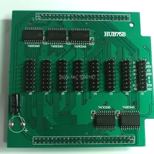 Hub75 адаптер пластина СВЕТОДИОДНЫЙ полноцветный дисплей контрольная карта HUB75 адаптер пластина HUB40/HUB08/HUB75