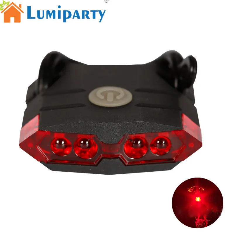 Buy LumiParty USB Chargeable LED Bicycle Tail Light Portable Searchlight