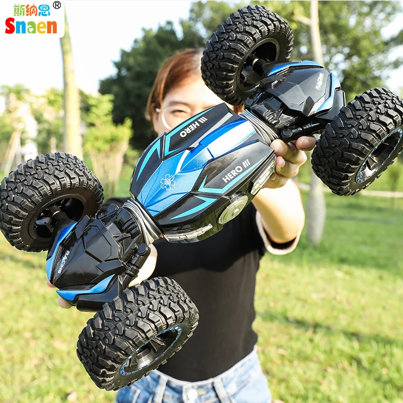 

Snaen RC Drift Car 4WD Remote Control Model 2.4Ghz Climbing 4x4 Rock Crawler Bigfoot Truck Off Road Vehicle Toys Gifts Boys Girl