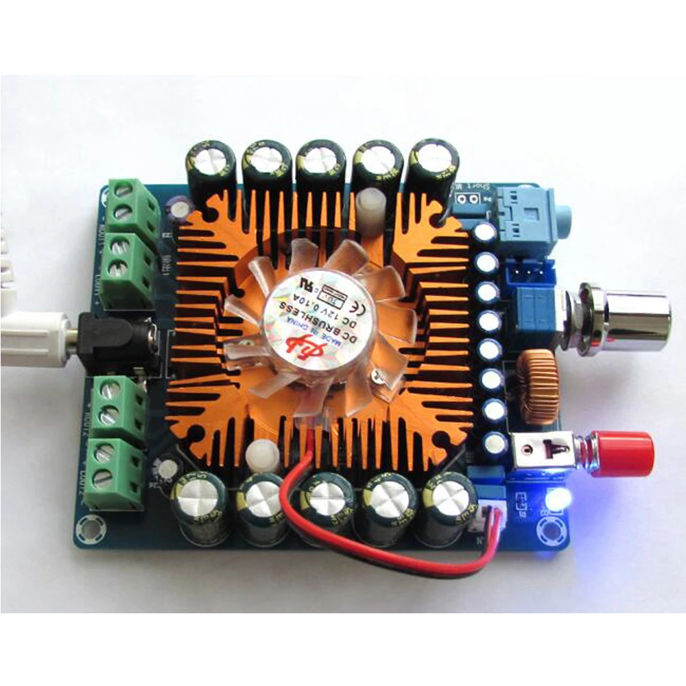 

50W×4 Car Four Channel HIFI Power Amplifier Board TDA7850 50W*4 High Quality DIY