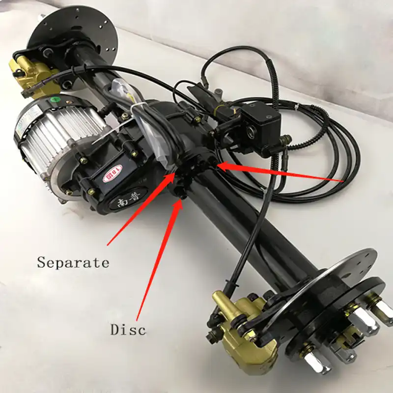 650w 36v/60v/72v Disc Brake Electric Vehicle Brushless DC Motor with