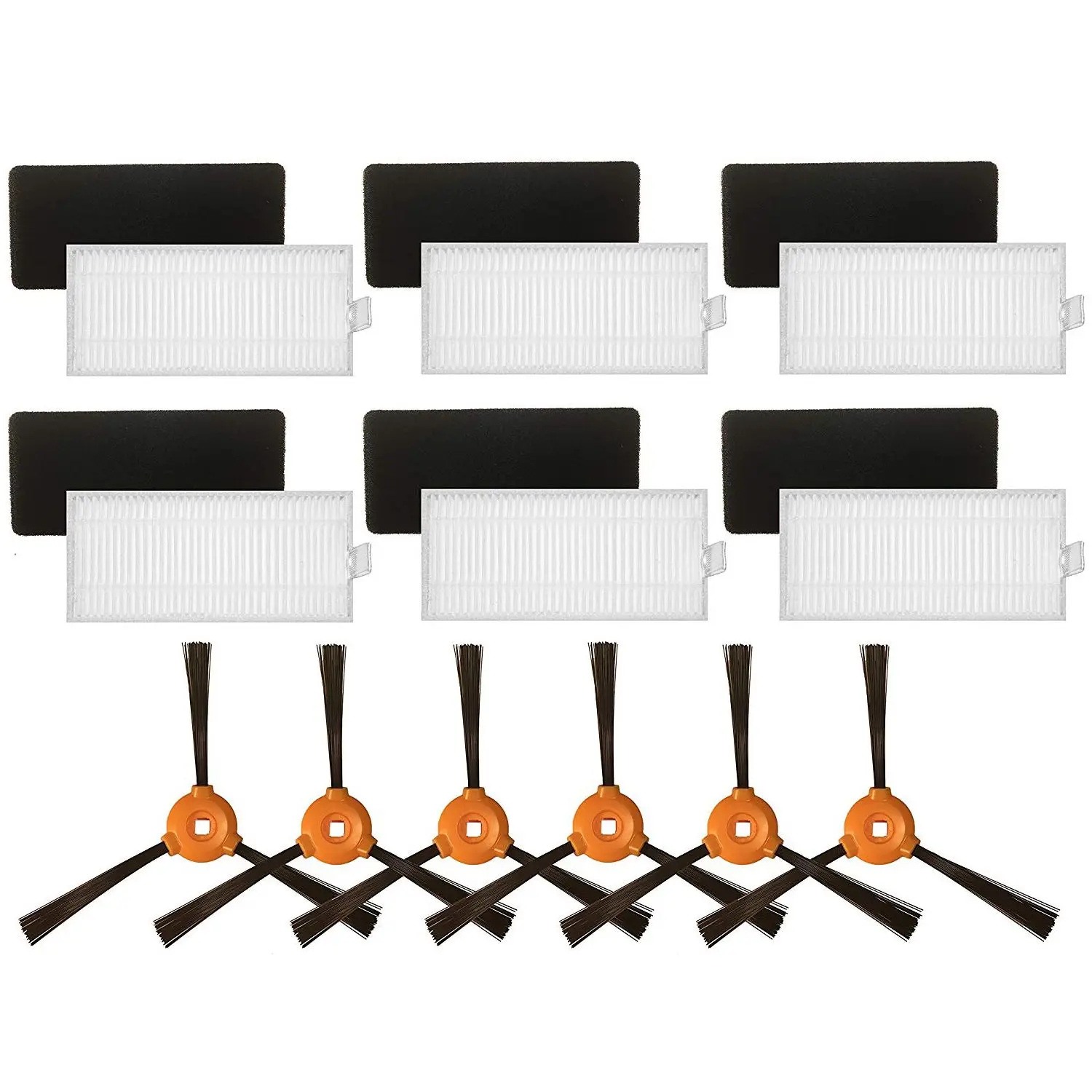 

Replacement Parts Suitable for Ecovacs DEEBOT N79 N79S, Eufy RoboVac 11(NOT for Eufy 11+ or Eufy 11s) Eufy RoboVac 11c Filters