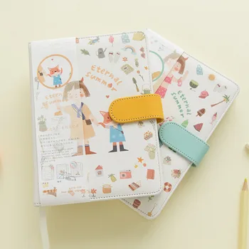 

Cute Colorful Diary A6 Journal The Fox Planner 112 Sheets Free Shipping