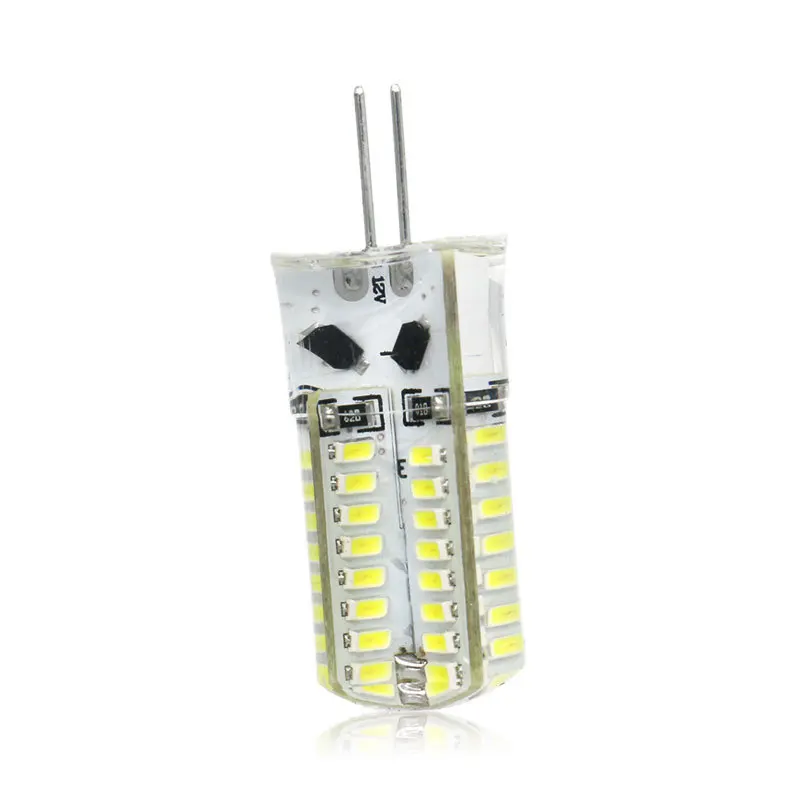 YOTOOS G4 светодиодный светильник 12V кукурузы 1 5 Вт 2 3 4 лампа 3014 360 Угол луча g4