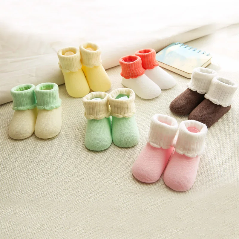 Buy Cotton Baby Socks Funny Infant Baby Girls Socks Newborns Happy Socks for