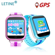 Letine умные детские часы Q100 Q750 умные часы телефон WiFi сенсорные часы с gps и функцией телефона для детей PK Q90