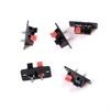 Bornes de haut-parleur Audio, 5 pièces, connecteur à 2 Positions, bornes de charge à ressort, Jack ► Photo 2/5