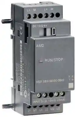 

DHL/EMS 2 LOTS 6ED1055-1MA00-0BA0 for Original PLC LOGO! AM2 EXPANSION MODULE, PU: DC 12/24V -F3
