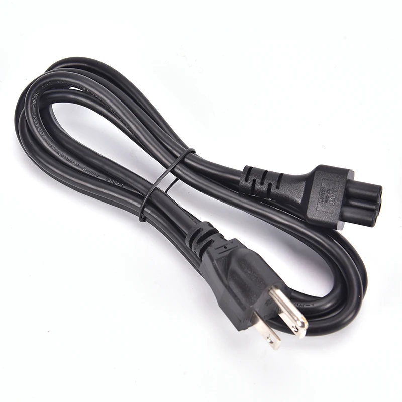 

USA US Plug 3 Pin Power Cords Cable 3 Prong Computer AC Adapter Lead 3 Pin Power Adapter Extension Cords Cable