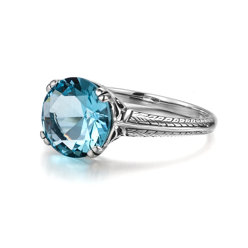 Женское Винтажное кольцо из серебра 925 пробы с фианитом|fine jewelry|jewelry ringsjewelry women rings |