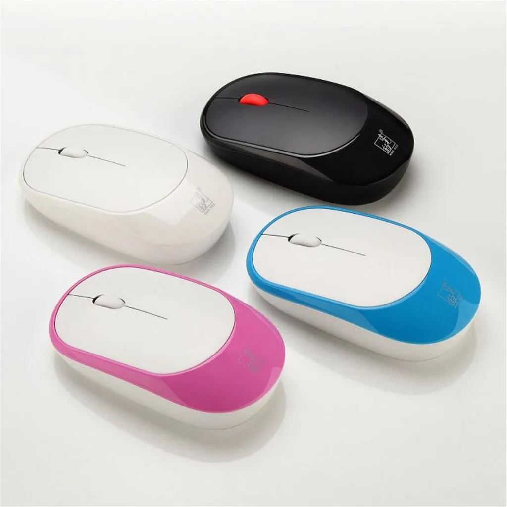 

360 Mute Photoelectric Rechargeable Wireless Mouse Ultra-Thin Comfortable Feel Gaming Desktop ComputerMouse