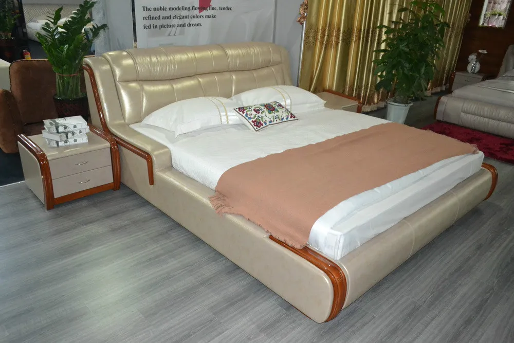 Мебель для спальни мягкая кровать мебель для спальни Cabecero Cama Muebles Para Casa Rushed Real King не деревянная мягкая кровать современные кровати