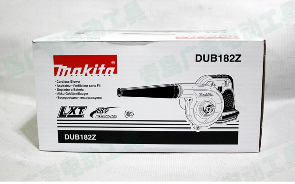 Япония Makita dub182z Перезаряжаемые фен литиевых Батарея пыльной трубки dub183z пыли Воздуходувы 5 мАч Батарея