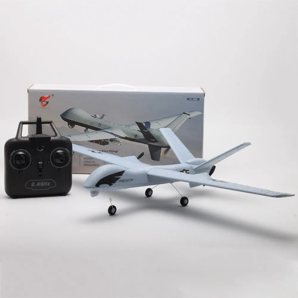 Радиоуправляемый самолет Z51 2,4G 2CH Хищник размах крыльев пена ручной метательный планер радиоуправляемый самолет уличные игрушки для детей подарок на день рождения
