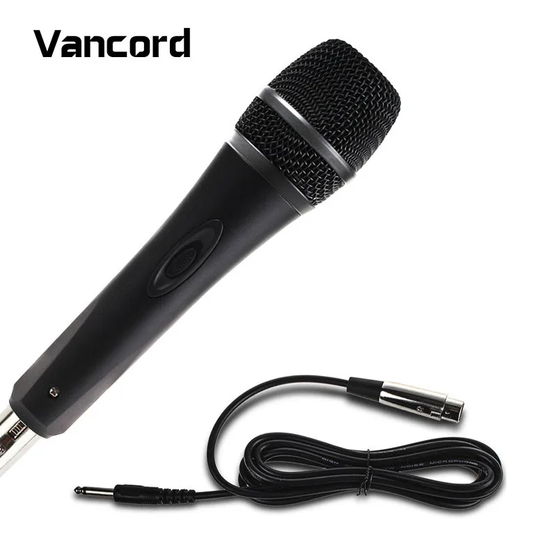 Quality Wired Dynamic Microphone Professional Mike Microfone Mikrofone Mic Singing KTV Karaoke