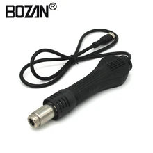 BOZAN 8-крепежное отверстие Порты и разъёмы Тепловая пушка Спаивание горячим воздухом паяльная пистолет ручка паяльная станция сварочный инструмент для ремонта 858D+ 858 8858