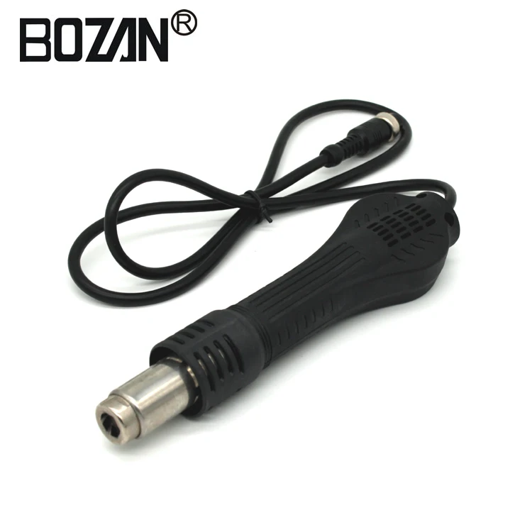

BOZAN 8-hole Connection Port Heat Gun Hot Air Desoldering Rework Gun Handle Soldering Station Welding Repair Tool 858D+ 858 8858