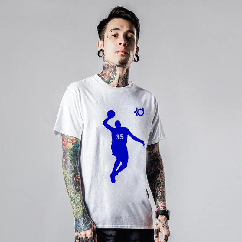 t shirt kd blu
