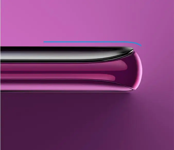 Новейший УФ жидкий Полный Клей закаленное стекло протектор экрана для OPPO Find X 1