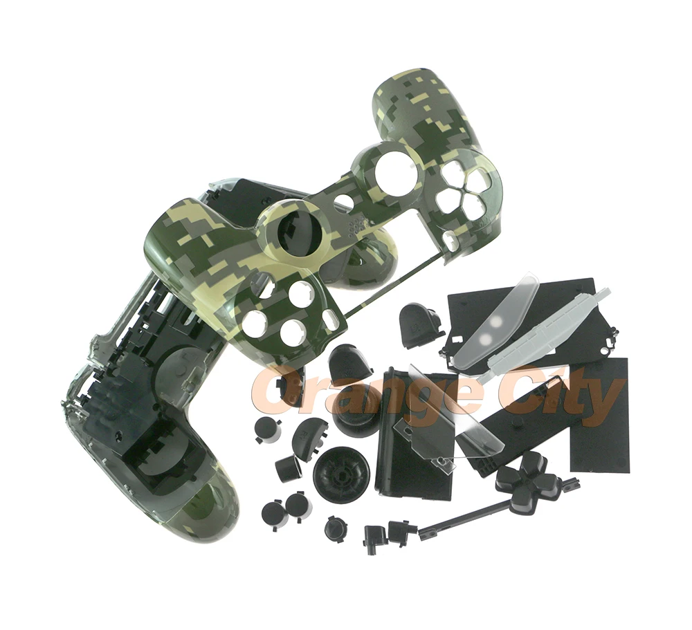 3 компл./лот для Playstation 4 PS4 беспроводной контроллер камуфляжной оболочки Корпус