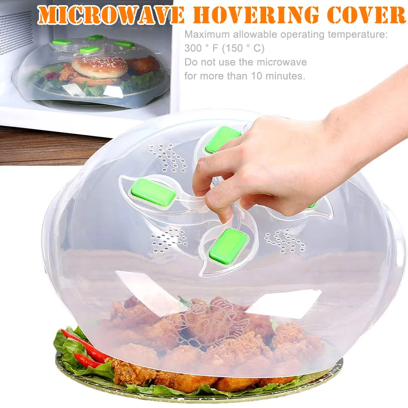 

Microwave Plate Cover Hover Magnetic Function with Steam Vent Prevent Splatter Cover WXV Sale