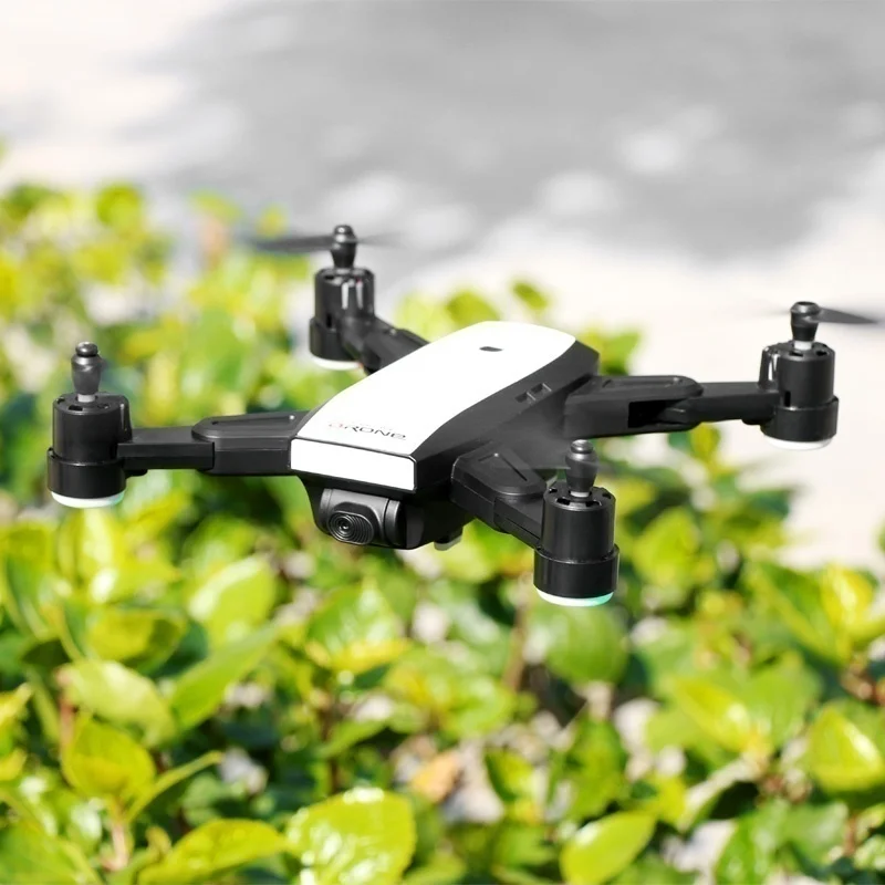 Складной Радиоуправляемый квадрокоптер Дрон X28WF двойной GPS/без GPS 1080P WIFI камера