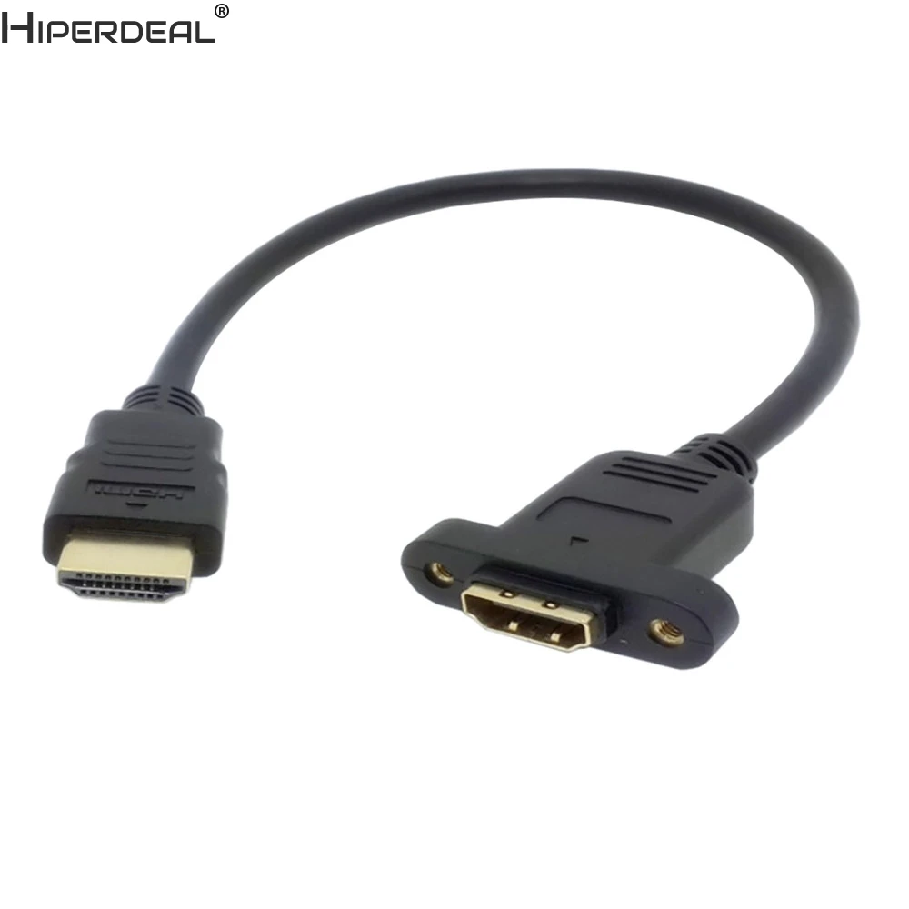 

HIPERDEAL HDMI Over RJ45 CAT5e CAT6 LAN Ethernet Balun Extender Repeater Up to 100ft1080P Oct30 HW