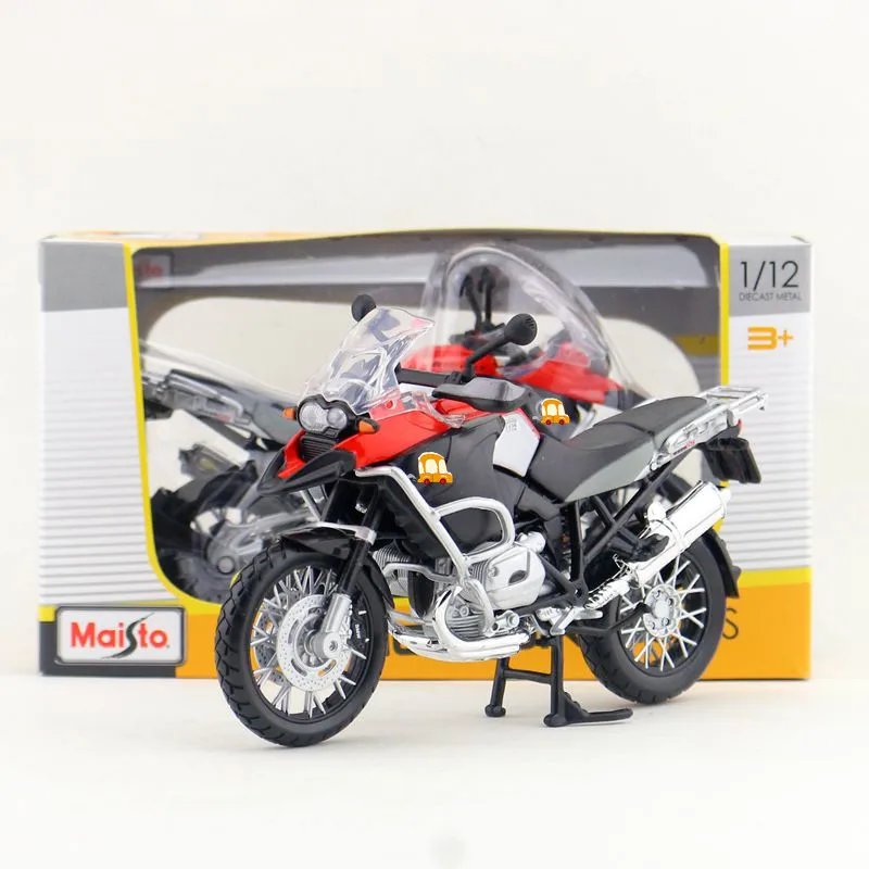 Maisto/1:12 Scale/simulation Diecast Model Motorcycle Toy/r 1200 Gs Supercross/delicate Children's Colllection - Railed/motor/cars/bicycles - AliExpress